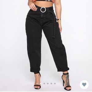 FashionNova Harley Harem pant, brand new.